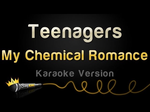 My Chemical Romance - Teenagers (Karaoke Version) class=