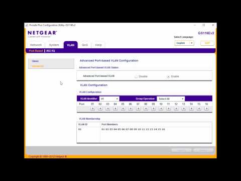 Overview of the Netgear GS116E ProSafe Plus Utility