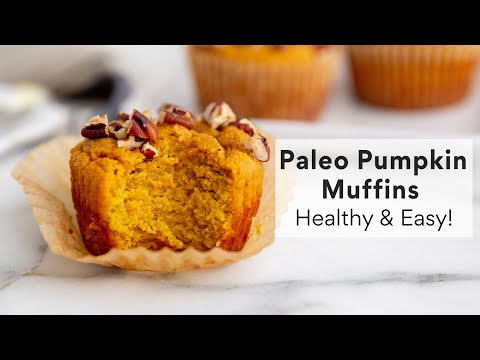 Best Paleo Pumpkin Muffins | Healthy &amp; Easy!!