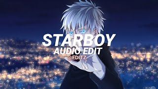 Starboy - The Weekndedit Audio
