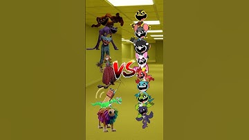 Poppy Playtime VS Nightmare Critters #shorts #poppyplaytimechapter #nightmarecritters
