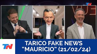 TARICO FAKE NEWS: “MAURICIO MACRI” en "Sólo una vuelta más"