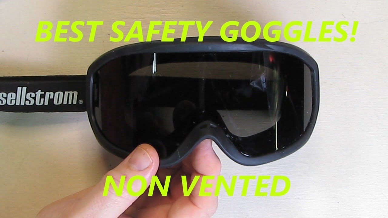 BEST NonVented Goggles Sellstrom S80226 Fire Goggle AntiFog Coating