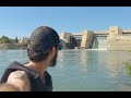 Paddleboarding on one of frances most important rivers