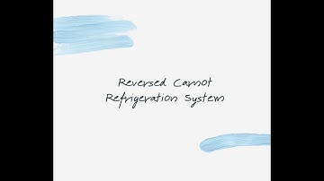 1.Reversed Carnot Ref  System