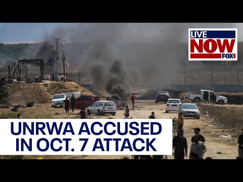 Israel-Hamas war: US pauses UNRWA funding, staffers accused in Oct. 7 attack | LiveNOW from FOX