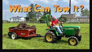 What Is Needed To Pull a Compact Manure Spreader?