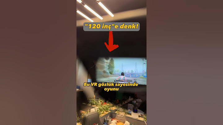 Gözlükle PUBG oynamak?