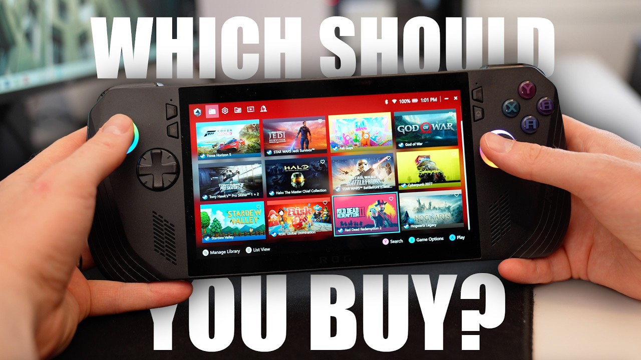 Asus ROG Ally X vs MSI Claw 8 AI+ vs Steam Deck OLED: Which Should YOU Buy in 2025?