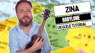 ZINA - BABYLONE - UKULELE COVER & TUTORIAL - ALGERIAN MUSIC screenshot 3
