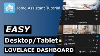 Create an AWESOME looking Lovelace Dashboard with no YAML Files in 2020! - Home Assistant - How to screenshot 4