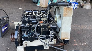 Động Cơ Mitsubishi L3A | Trọn Bộ Két Nước | Nông Cơ Nguyễn văn châu