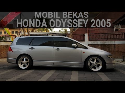 Review MOBIL  BEKAS Honda  odyssey  2005  YouTube