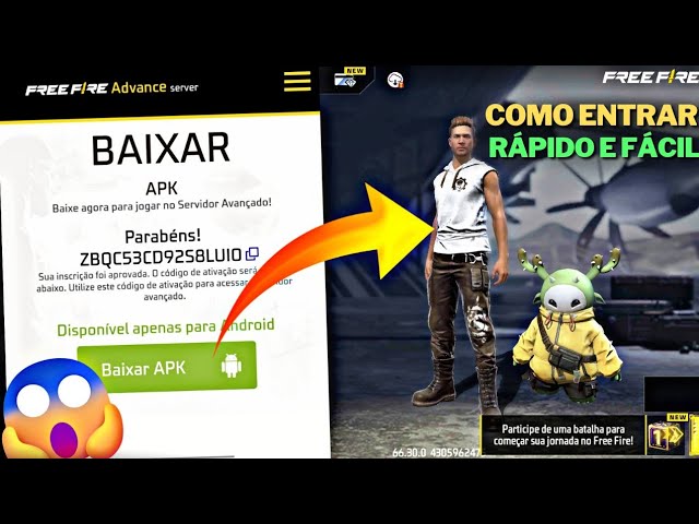 Free Fire: como baixar APK do Servidor Avançado de setembro, free fire