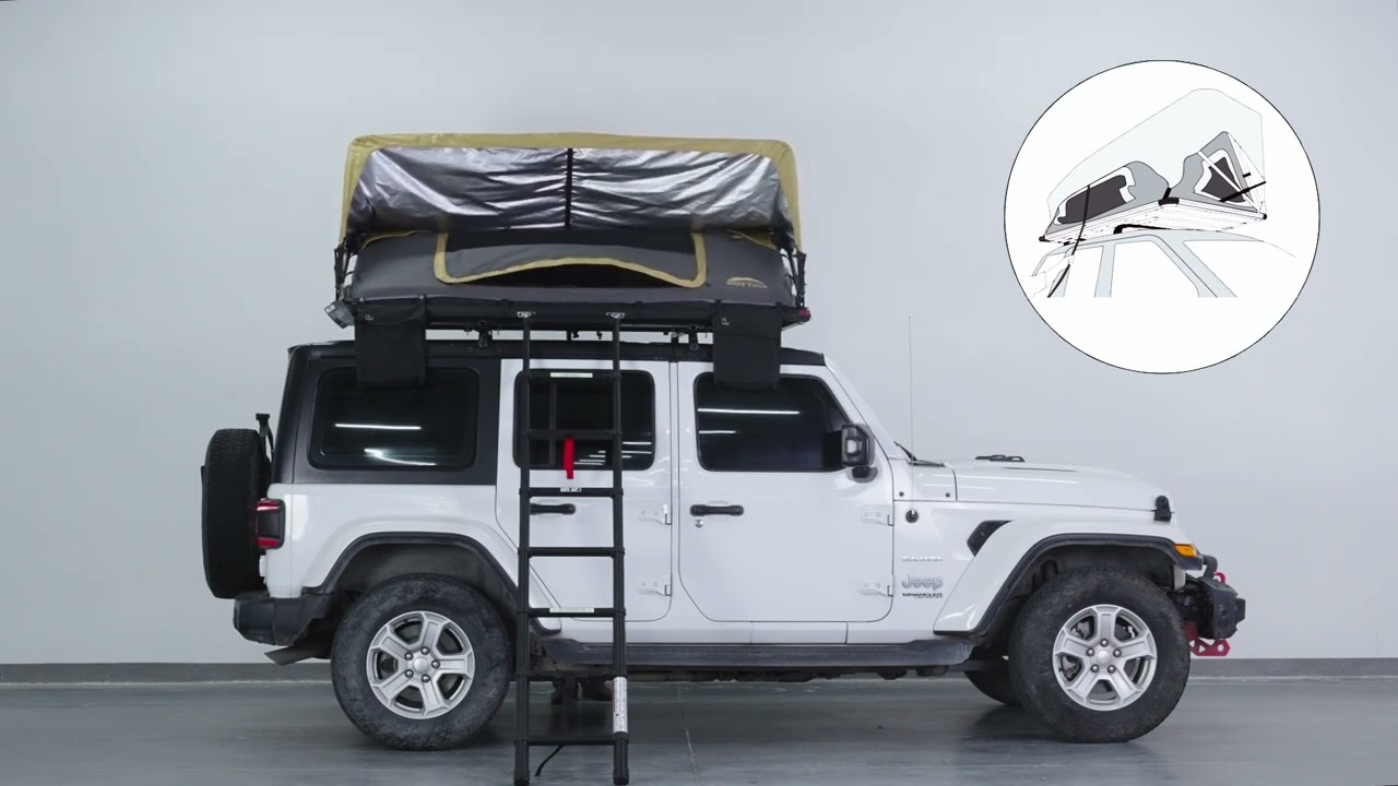 Discover Comfort: Unboxing the Wild Land Normandy Auto Roof Tent
