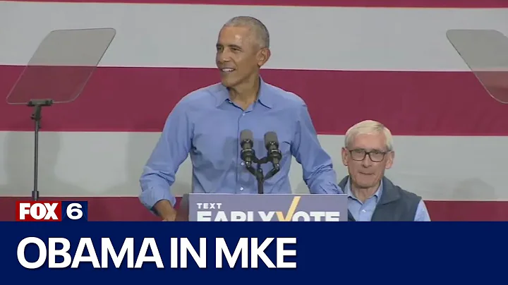 Barack Obama speaks in Milwaukee | FOX6 News Milwaukee
