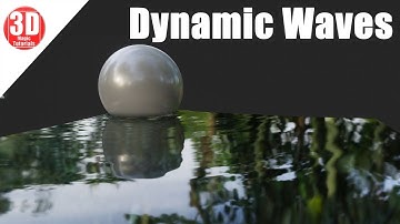 How to use Dynamic Waves  in Blender 2.82