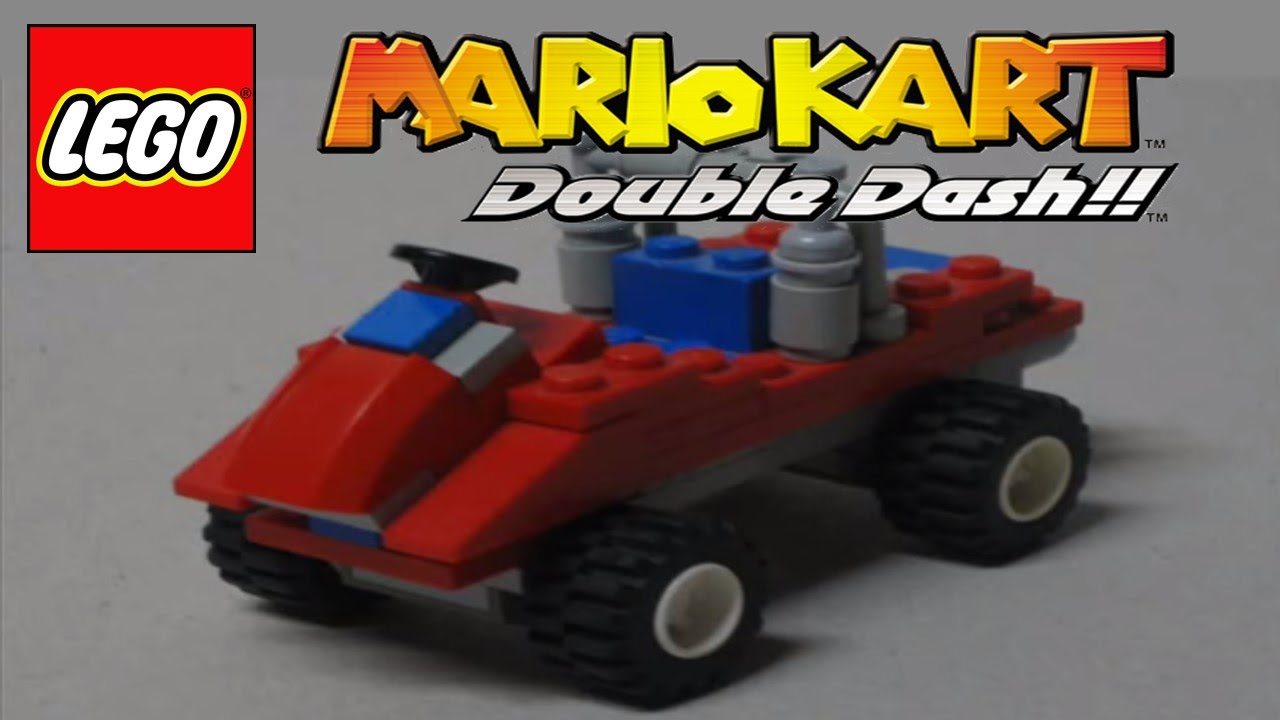 How to make a lego mario kart (Double Dash version) YouTube
