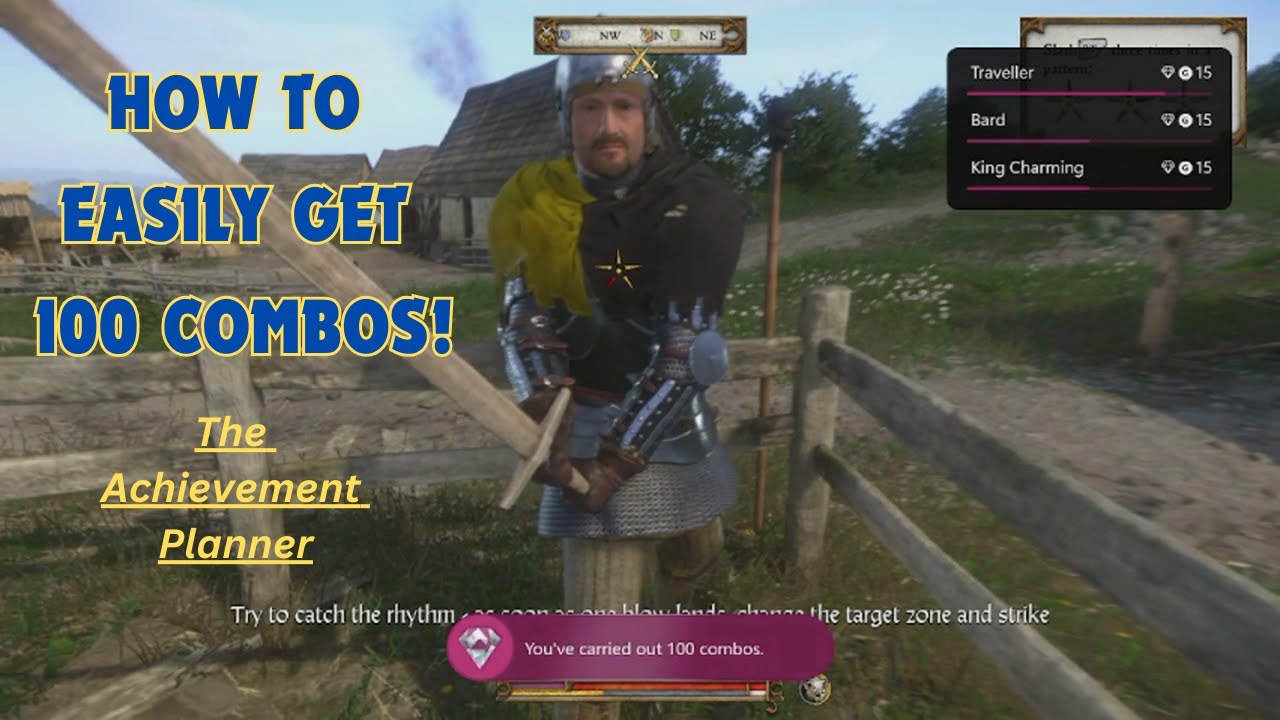 KINGDOM COME / BEST スコア　キングダムカム Kingdom Come: Deliverance - HOW TO EASILY GET 100 COMBOS