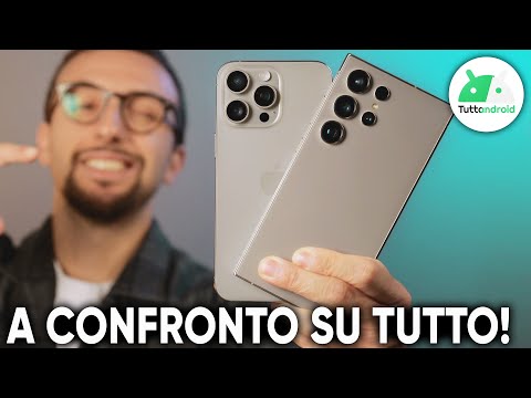 iPHONE 15 PRO MAX vs GALAXY S24 ULTRA: una SUPER SFIDA!