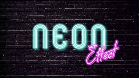 How to Make Neon Text Effect [Neon Intro] Filmora 9 | Mohit Chandra!!