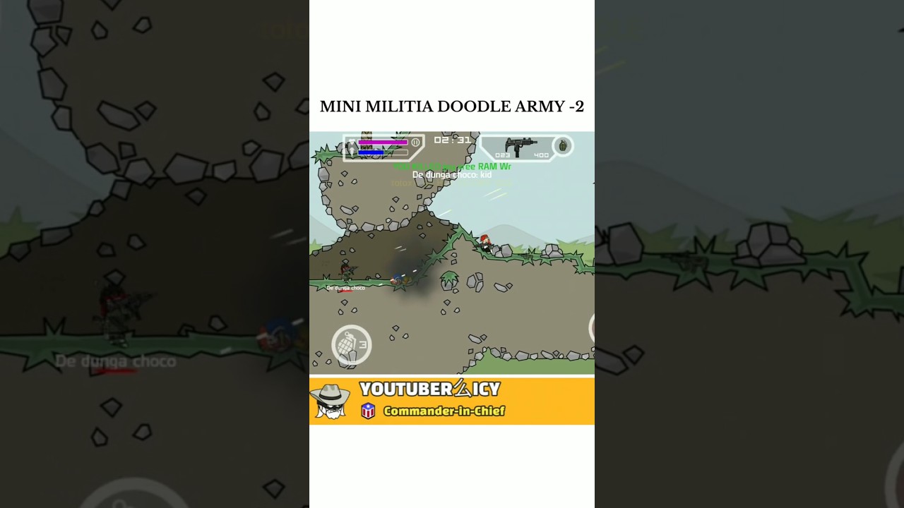 DA2 | MINI MILITIA CLASSIC Gameplay✅