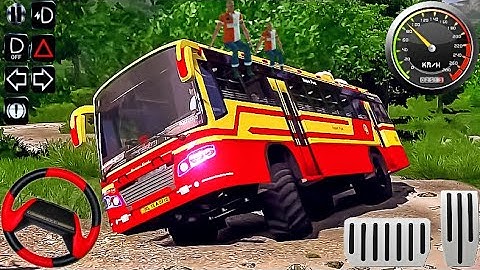 Offroad Coach Simulator : Offroad Bus Games 2021- Best Android IOS Gameplay