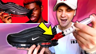 MAKING The VIRAL Lil Naz X Satan Shoe FOR FREE ..BUT BETTER