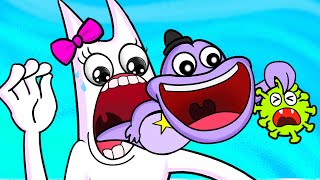 Sheriff Toadster Saved Banbaleenas Stomach - Garten Of Banban Stop Motion Paper