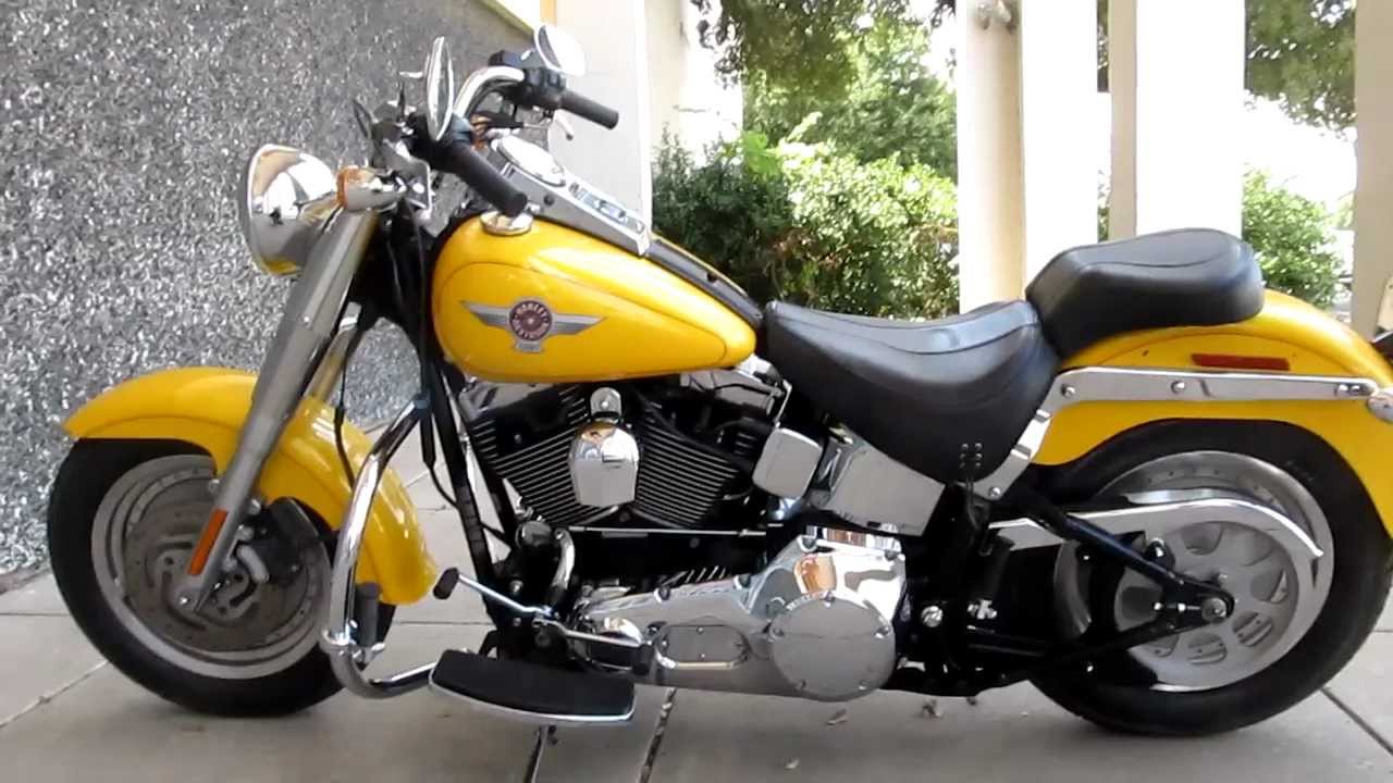 2006 Harley  Davidson  Fat Boy  Pearl yellow  Samson Street 