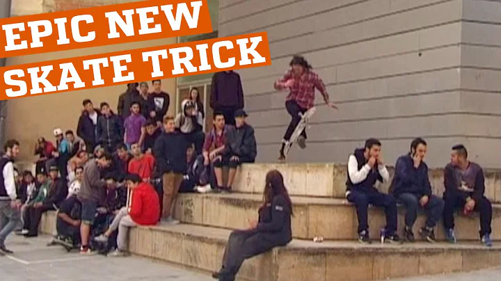Crazy new skate trick - the "Fraser Flip" (People ...