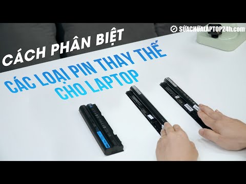 Video: Pin máy tính xách tay bao nhiêu vôn?