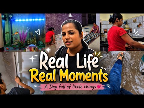 Real Life Vlog | Ghar Ke Chhote Bade Kaam 🏠 || ritika gupta vlogs || 