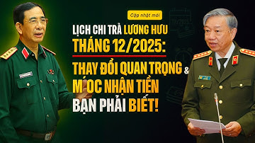 Lịch Chi Trả Lương Hưu Tháng 12/2025: Thay Đổi Quan Trọng & Mốc Nhận Tiền Bạn Phải Biết!