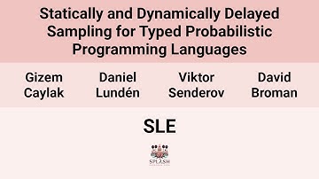 [SLE24] Statically and Dynamically Delayed Sampling for Typed Probabilistic Programming Languages