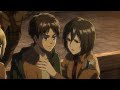 Eren and Mikasa being touchy for two minutes