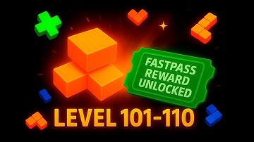 Wood Block Jam - Level 101 - 110 Solution 🔓 | Fastpass Reward Unlocked!