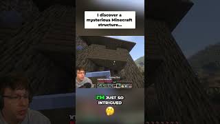 MINECRAFT MYSTERY HUT JUMP SCARE #shorts