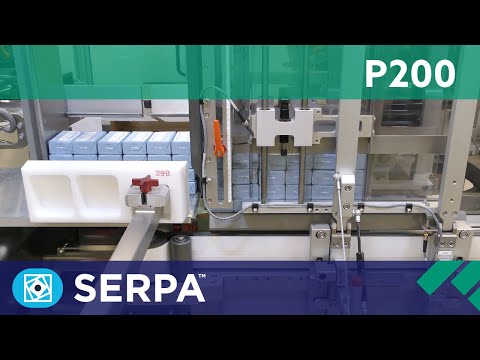 P200 Side Load Case Packer Running Bars of Soap with Case Labeler thumbnail