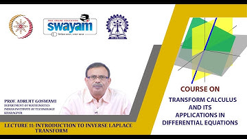 Lecture 11: Introduction to Inverse Laplace Transform