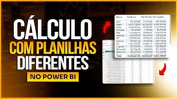Como Fazer Cálculos com Planilhas Diferentes no Power BI