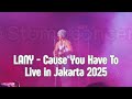 LANY - Cause You Have To Live in Jakarta (LaLALAFest 2025)