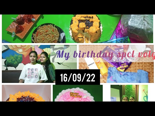 16/09/22My birthday special vlog 🤗🥳❤️#subscribe #naz liza creation class=