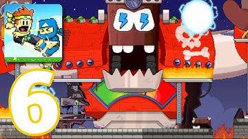 Dan the Man - Gameplay Walkthrough Part 6 - Main Story: 4-1 - 4-3 & Final Boss (iOS, Android)