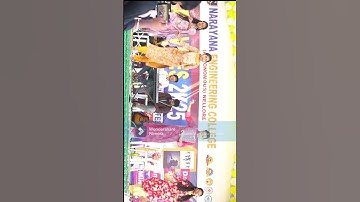 N-VIBES-2K25-Technical and Cultural Fest - 28-2-25 &01-3-25@ Narayana Engineering College, Nellore.