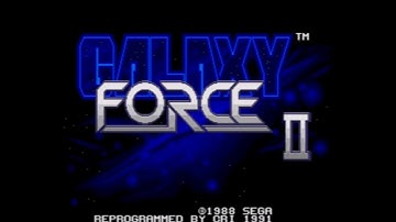 SEGA Genesis   Galaxy Force II