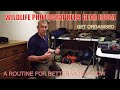 Wildlife Photographers Gear Room/ The advantages of being organised