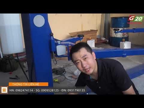 Bàn giao, vận hành cầu nâng ô tô 2 trụ & những lưu ý khi mua cầu nâng.
