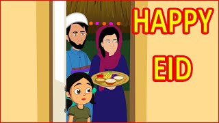 Happy Eid | English Stories | English Cartoon | Maha Cartoon TV English