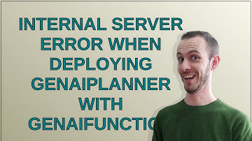 Salesforce: Internal Server Error when deploying GenAiPlanner with GenAiFunction